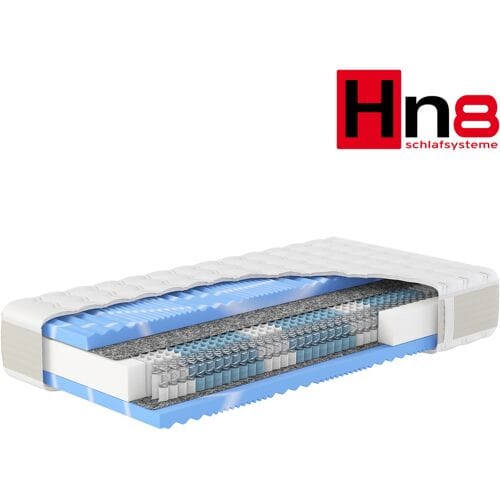 HN8 SCHLAFSYSTEME Pocketvering matras Gelstar XXL (Medium (H2), 100 x 200)