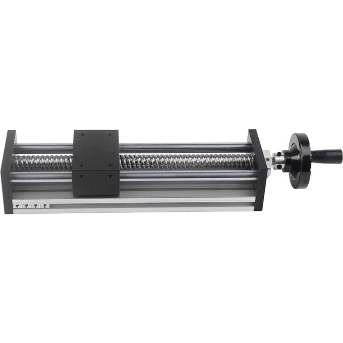 Lineaire Stage 2-Assen Bal Handmatige Schuiftafel Nauwkeurig Geleidingsplatform 200mm Slag