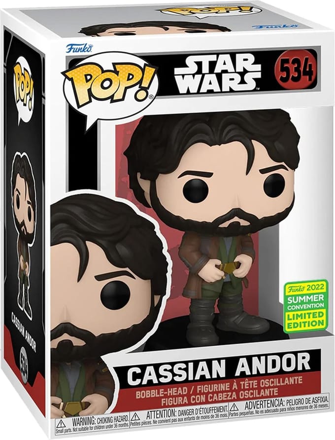 Funko Pop! Star Wars: Andor - Cassian Andor Pop! Vinyl Figure (2022 Summer Convention Exclusive)