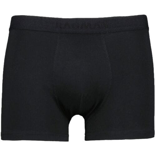 Ragman Ondermode Shorts 2Pack Fine Jersey Zwart / male