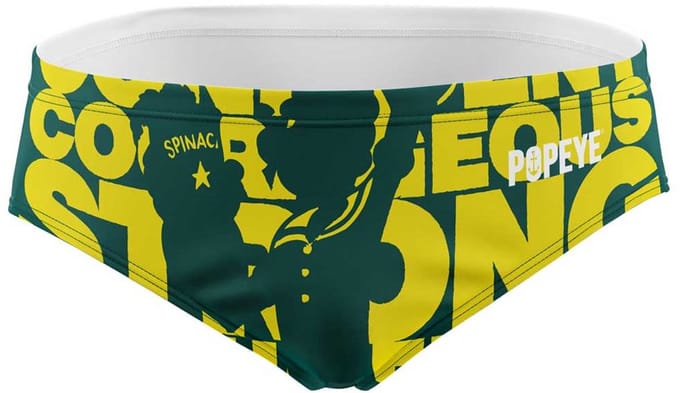 Otso Popeye Strong Zwemslip Groen XL Man