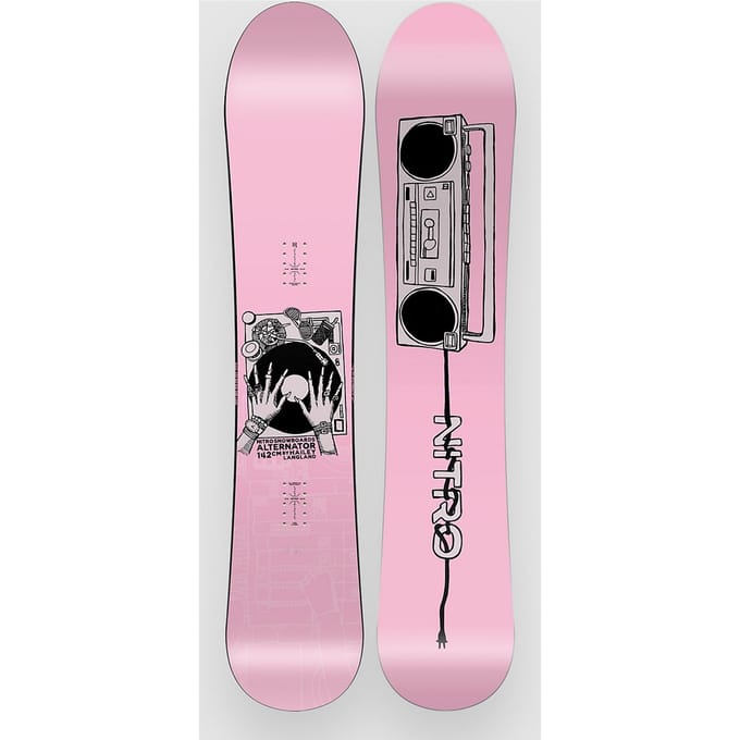 Nitro Alternator X Hailey 2026 Snowboard patroon