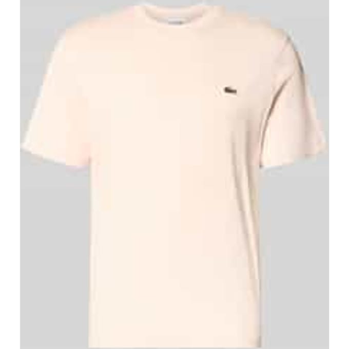 Regular fit t-shirt van puur katoen