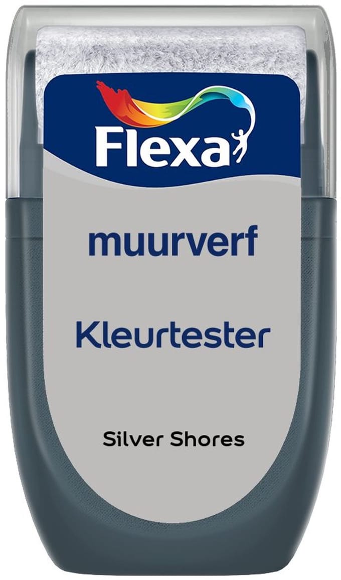 Flexa - Kleurtester Muurverf - Silver Shores - 30 ML - Mengverf - 0.03L