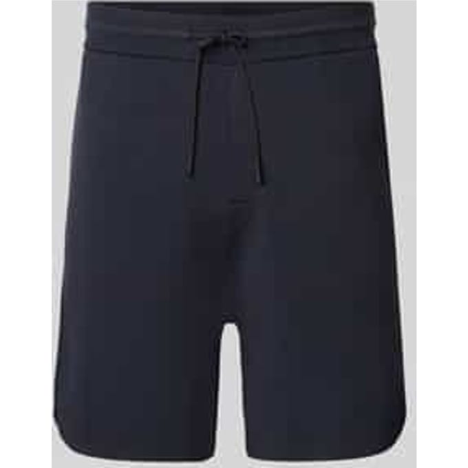 regular fit stoffen shorts van viscosemix model 'KN_UNION SH'