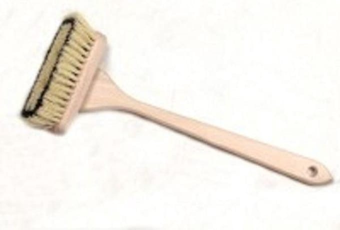 Badkuipborstel fiber15,5cm met steel
