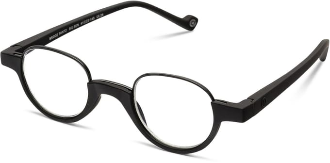 Leesbril Aptica Bridge Panto-Zwart-+1.00