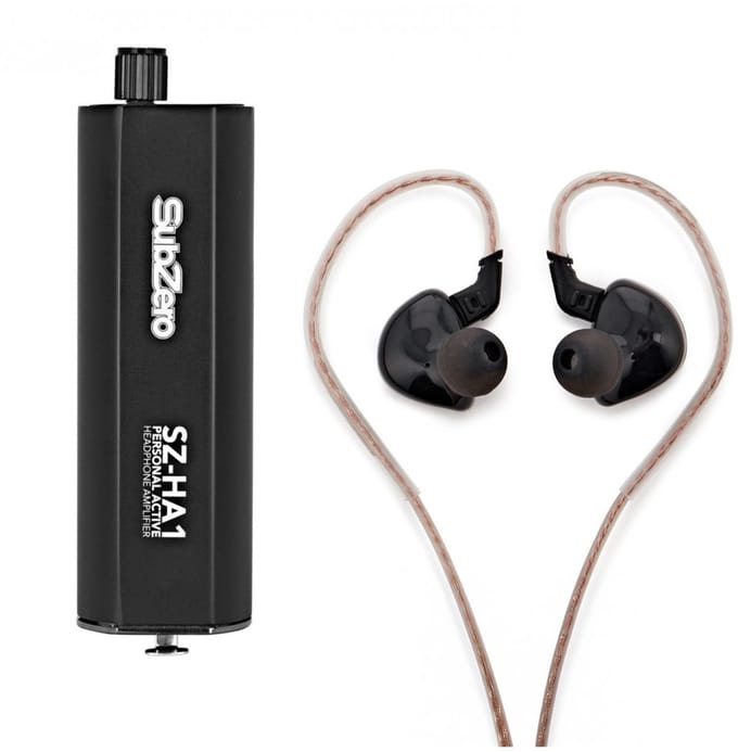 SubZero SZ-IEM In-ear Monitors met Hoofdtelefoonversterker
