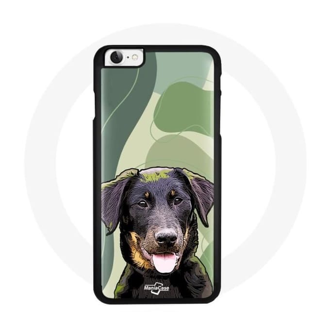 Coque iPhone SE - MANIACASE - Vulnerable native breeds - Noir - Protection chocs - Rigide