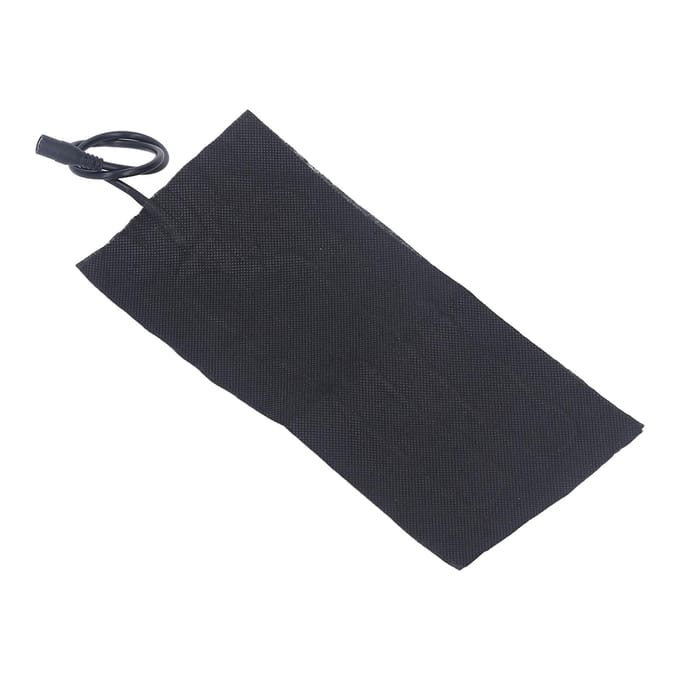 Elektrisch Stoffen Verwarmingskussen USB 4 Standen Instelbare Timer Opvouwbaar Koolstofvezel Wasbaar DC5V black