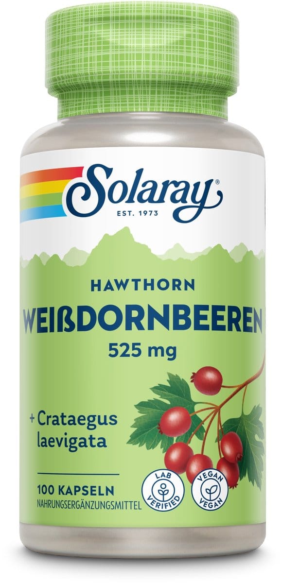 Solaray Meidoornbessen 100 capsules