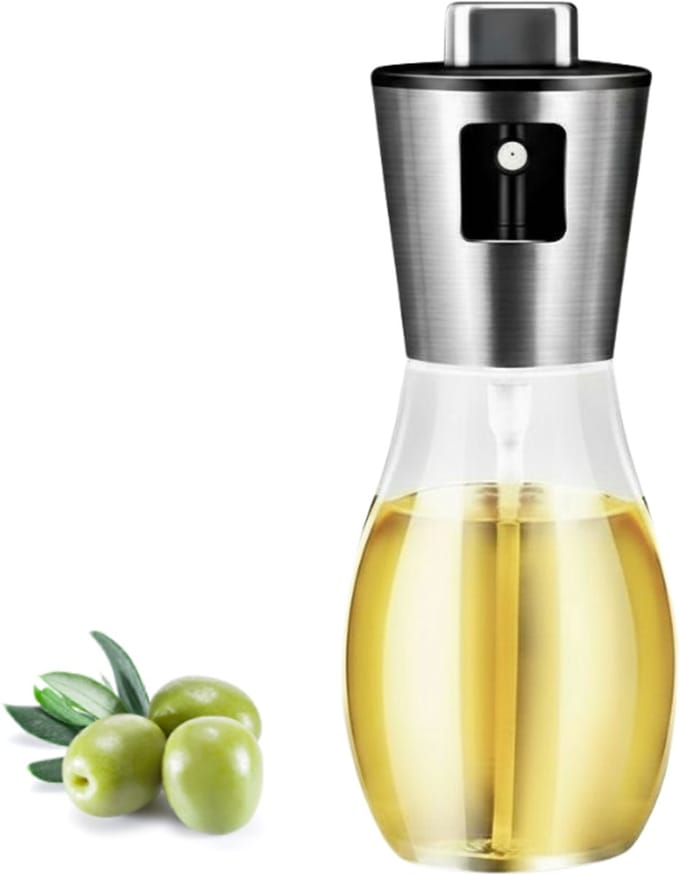 Flow Goods Olijfolie Sprayer – Luxe Olie Sprayer met Trechter – 200 ML