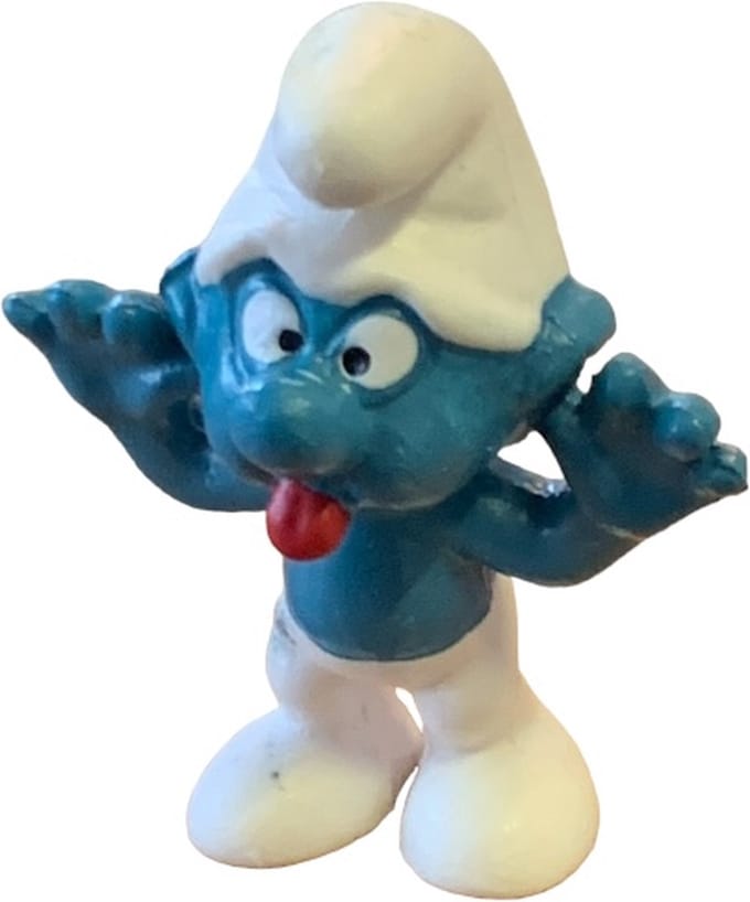Lolsmurf uitdagend - De smurfen - Schleich - 5,5 cm speelfiguur - 20077