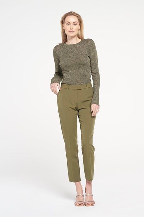 Ibana Parrie Army Green Taglia: 40 | Pantaloni da completo Outlet | Donna | Verde