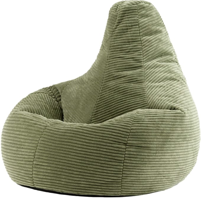 icon - Dalton Zitzak Fauteuil - Gaming - Ribfluweel - Saliegroen