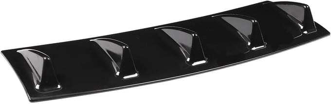 Dailygoods- Diffuser Haaienvin Universeel - Spoiler - Chassis - Achterbumper - Montage - ABS Materiaal