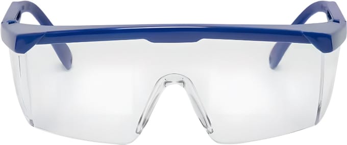 Veiligheidsbril Beschermingsbril Blauw – Comfortabele Fit – 1 Stuk