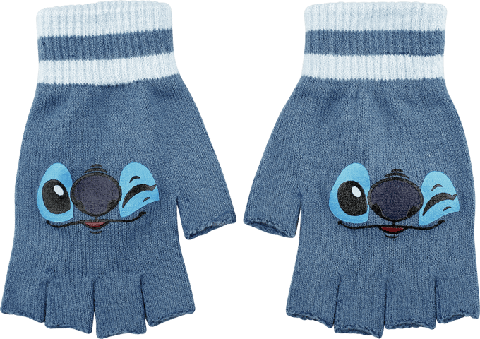 Lilo & Stitch Stitch Unisex Vingerloze handschoenen - meerkleurig - Standard