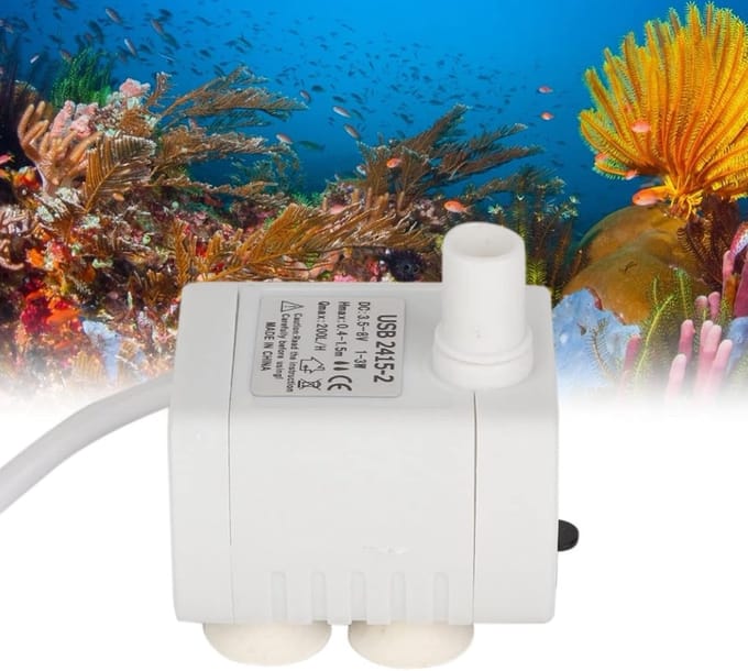 Dailygoody - Usb Mini Pomp - Dompelpomp - Ideaal voor aquaria