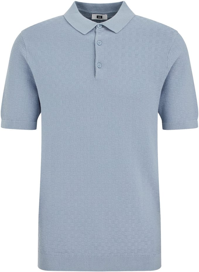 WE Fashion Heren regular fit polo