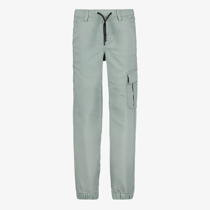 Unsigned jongens cargo broek groen - Maat 152