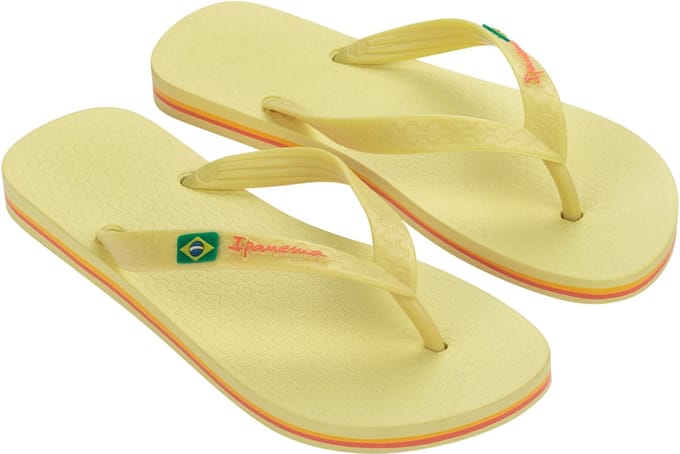 Ipanema Classic Brasil Women Dames Slippers - Yellow