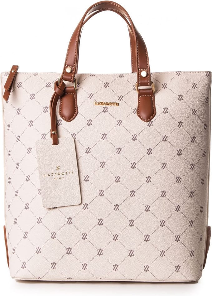 Lazarotti Vrije tijd rugzak Rugzak Palermo Backpack Ecru Crème