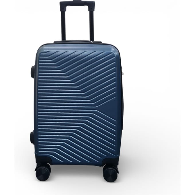 Blauwe harde schelpcabine 48 x 37 x 20 cm Veilige bagagekoffer