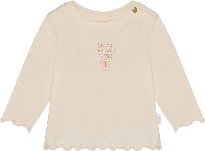 Noppies T-shirt Tee LS Baby Maat 80