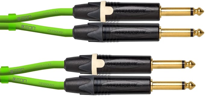 Cordial CEON DJ PLUG 0.6 G 0,6 m - Audio kabel