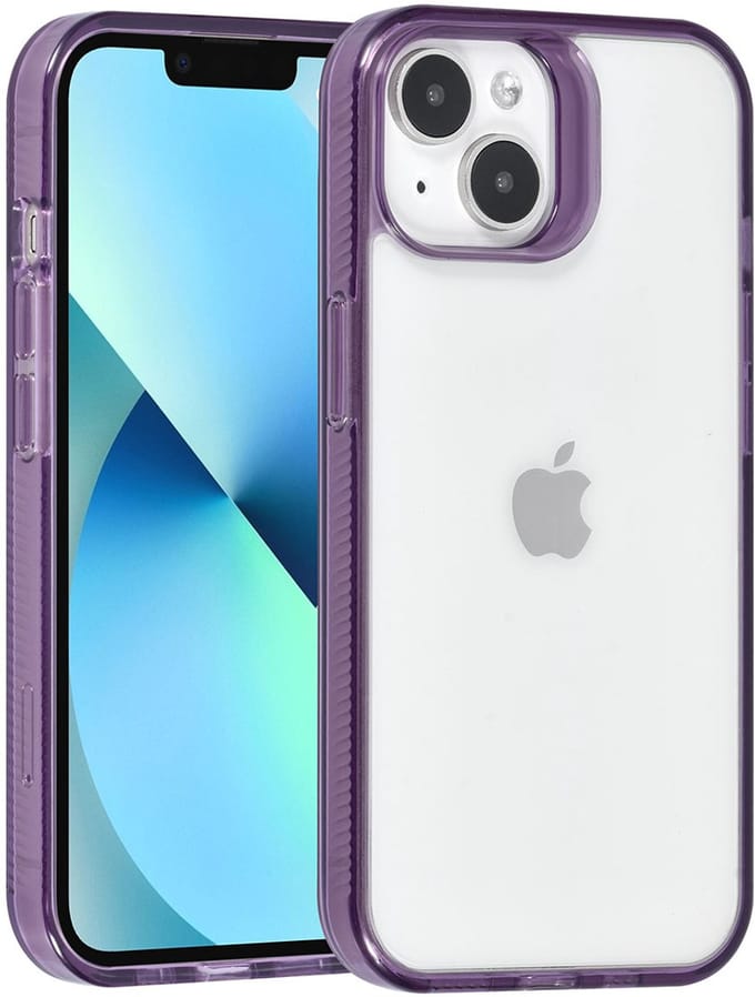 UNIQ Accessory iPhone 14 & 13 Backcover hoesje - Paars