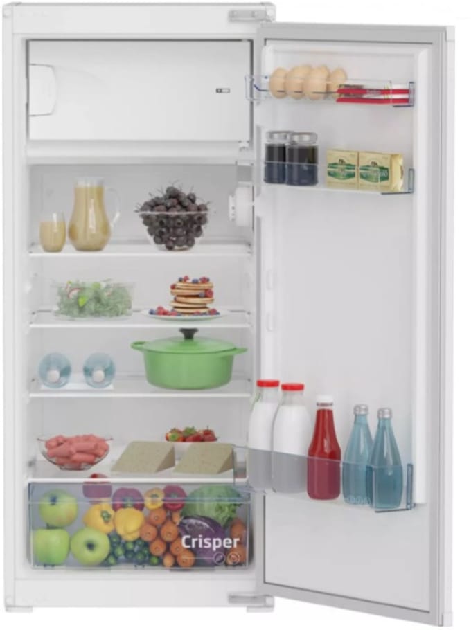 Beko BSSA210K4SN | Inbouw koelkast | 122 cm | Sleepdeur