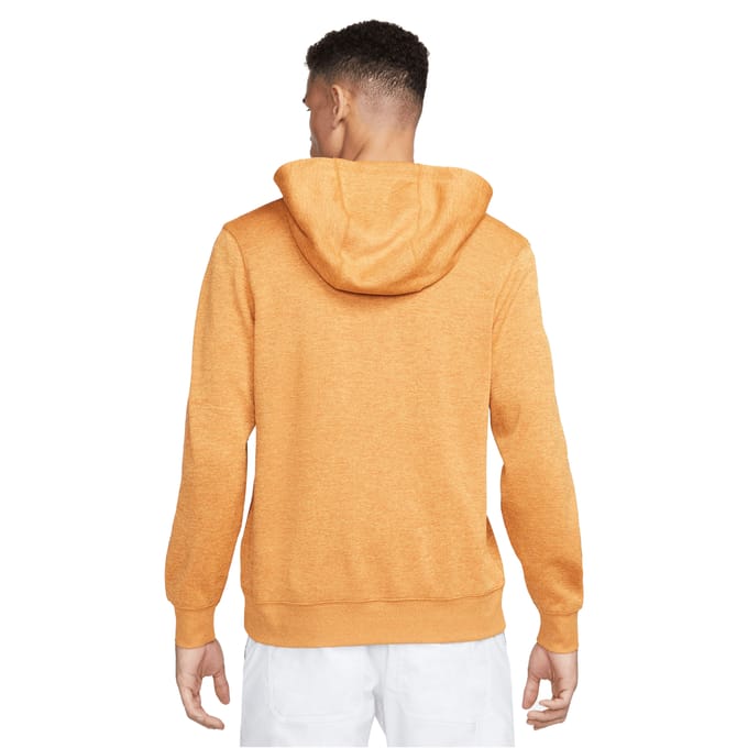 Nike Heren Dri-FIT Golf Hoodie (Monarch/Laser Orange/Brushed Silver)
