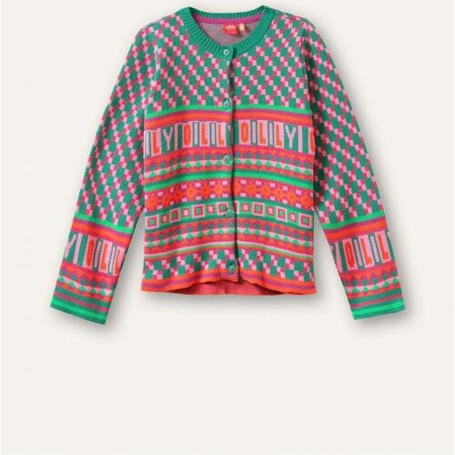 Oilily Vivaldi Vest- maat98/3T Meadow