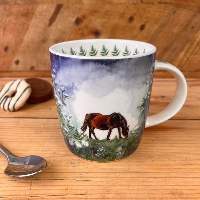 Alex Clark Mok Horse & Cow Parsley ~ Paard