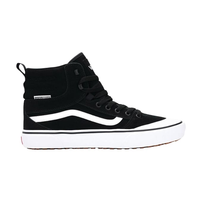 Vans Ashwood Hi Decon Suede Sneakers, Zwart
