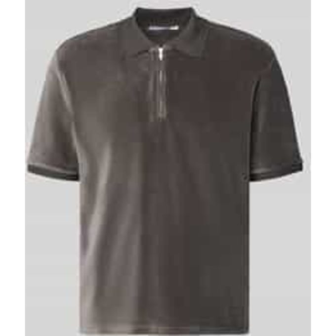 Regular Fit poloshirt met ritssluiting model 'Francis'