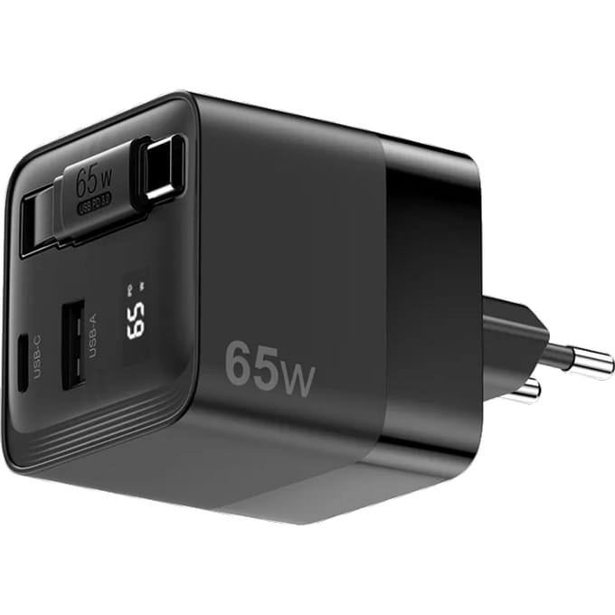 Sitecom - Wall charger - 65W - GaN - Power delivery - 0.8M