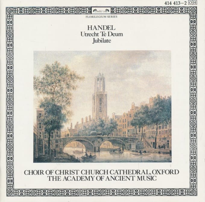 Utrecht Te Deum / Jubilate