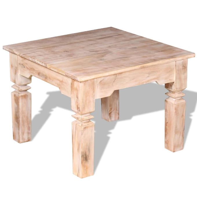 vidaXL - Salontafel - 60x60x45 - cm - massief - acaciahout