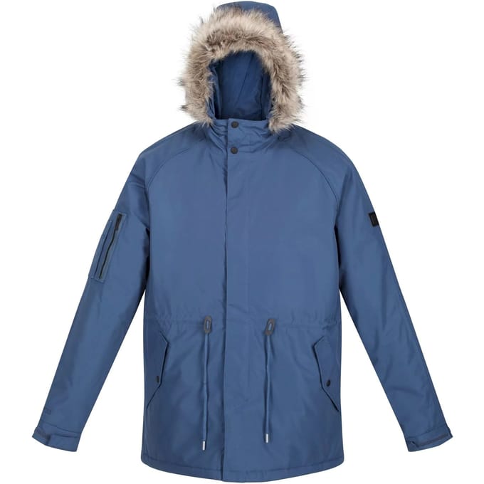 Regatta Heren Salinger III Parka (Donkere Denim)