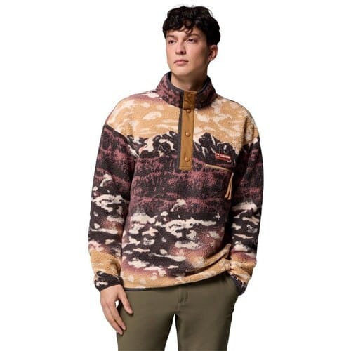 Columbia Helvetia II Printed Half Snap Fleece Trui patroon