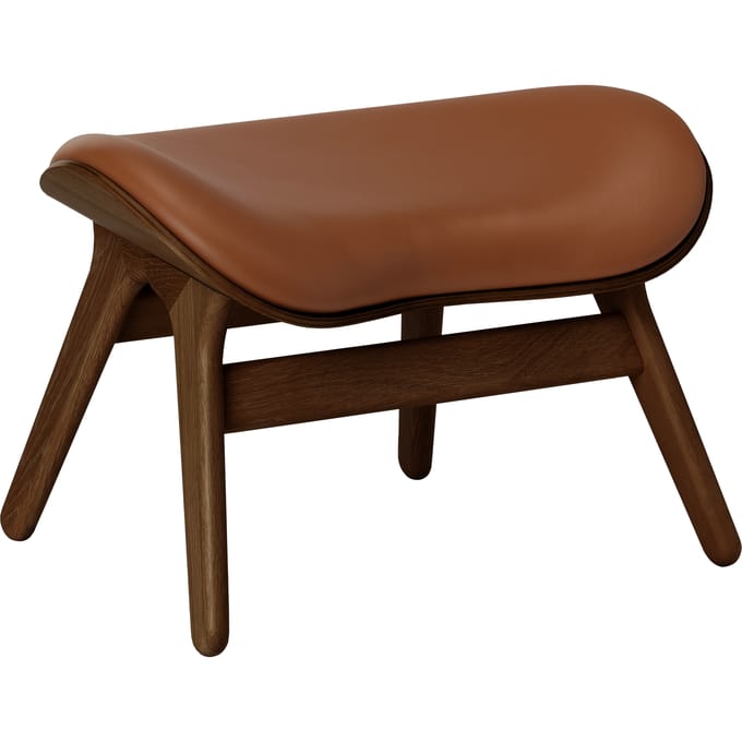 UMAGE A Conversation Piece Ottoman - eiken donker - Leder Hope cognac