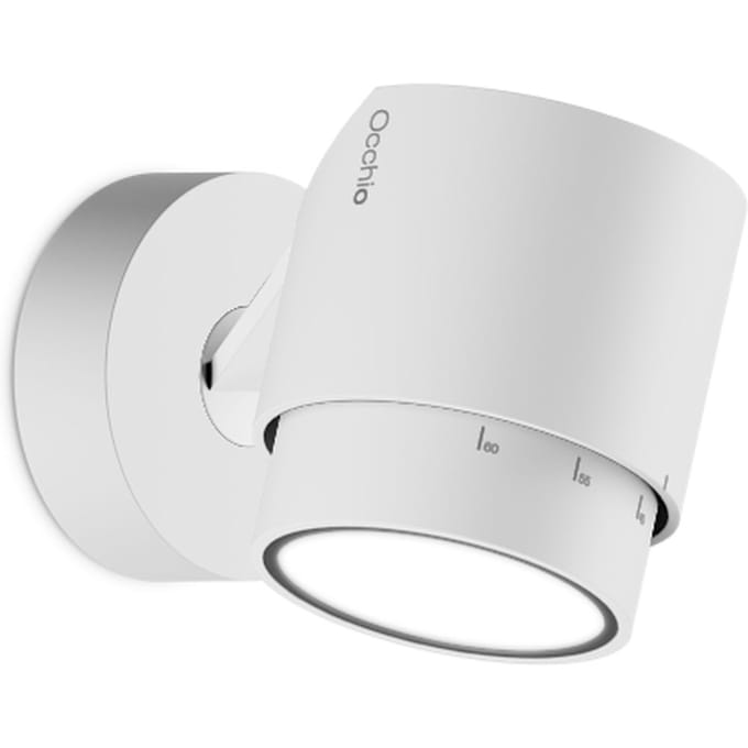 Occhio luí pico up zoom wandlamp - wit mat