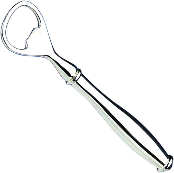 Flessenopener Chique Cadeauverpakking - 14,8 cm Zilver
