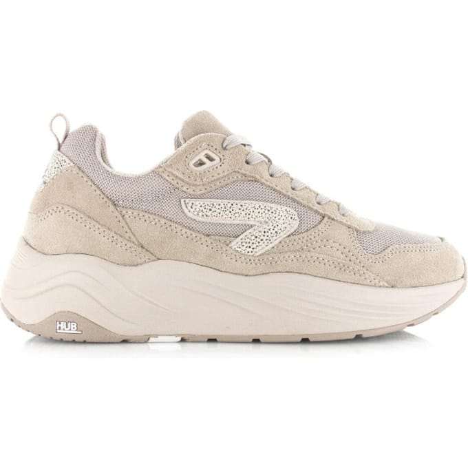 Hub  Glide bone vista lt bone-bone lage sneakers dames
