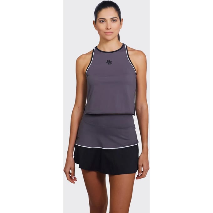 BB by Belen Berbel Selene Tanktop Dames-donkergrijs