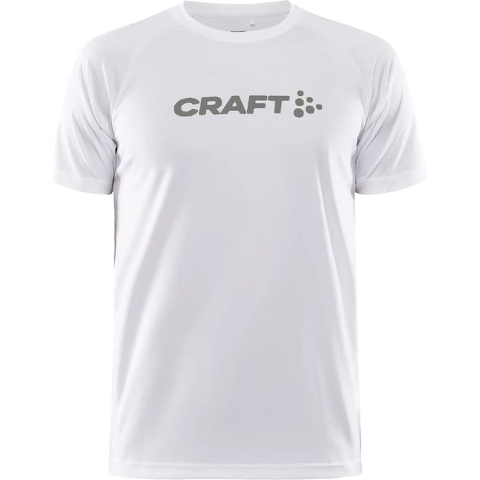 Craft Core Essence Logo Hardloopshirt Heren-Wit