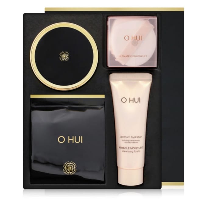 O HUI Ultimate Cover Cushion Hydratant Coffret Spécial gray