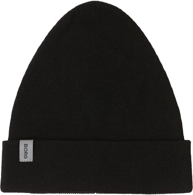 Bjorn Borg running beanie, zwart